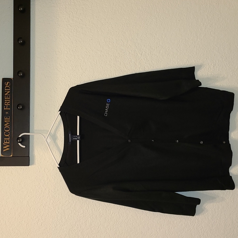 Chase Bank Lands' End ¾ sleeve sweater